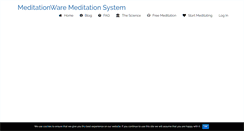 Desktop Screenshot of meditationware.com